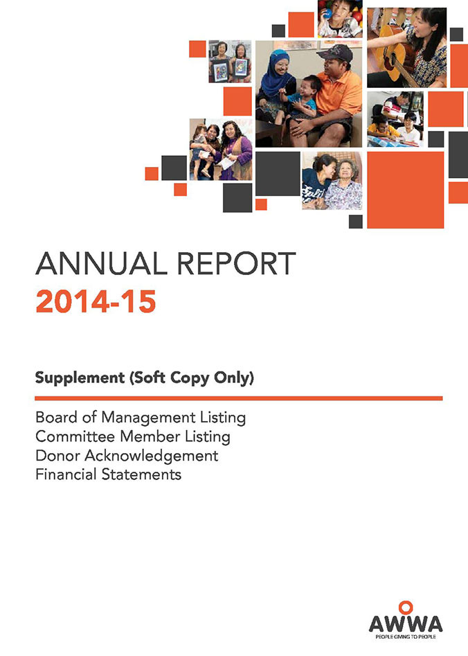 AWWA Annual Report FY2014-2015 Supplement